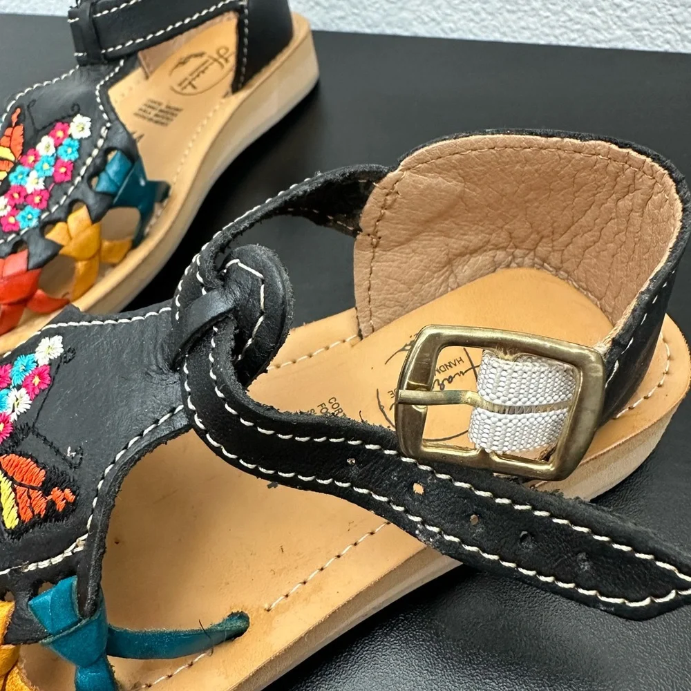 Huarache Girls‎ Handmade Mexican Sandals Size: 7, NWB